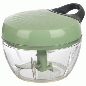 Измельчитель ручной 500мл, 8,4*12,5*9см, 3 лезвия, нерж.сталь, пластик 108304 Mallony