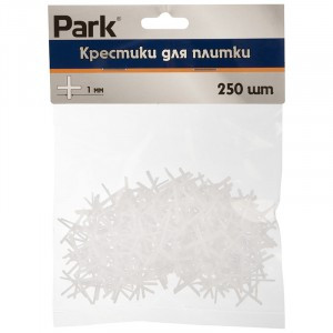 Park Крестики для плитки 250шт, 1мм (кратность 48!!!) 106541