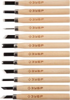 Резцы ЗУБР &quot;ЭКСПЕРТ&quot; фигурные профессиональные, 12шт