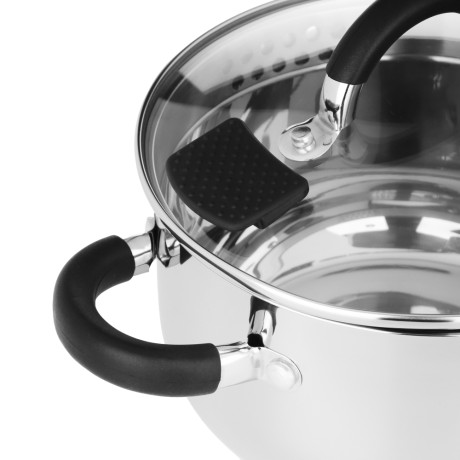 SATOSHI Арбон Кастрюля 18х10,5см, 2,5л, со стекл. крышкой, индукция