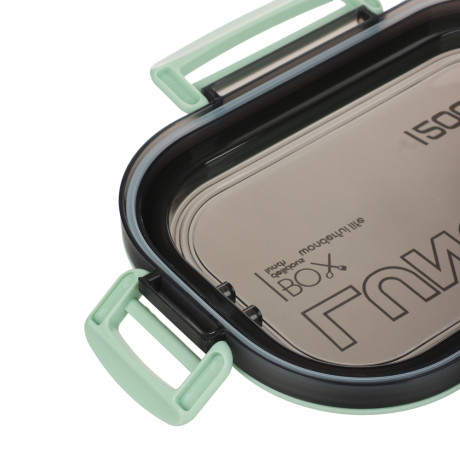 Ланч-бокс, 1200мл, со столовыми приборами (ложка вилка) РР