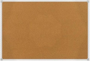 Доска пробковая 60х90 алюмин. рама Attache 107969