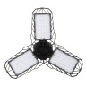 INBLOOM Лампа для растений трехлепестковая, 25.8x12.5см, 126LED (R90+B36), Е27, 35Вт, ABS