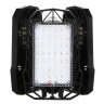INBLOOM Лампа для растений трехлепестковая, 25.8x12.5см, 126LED (R90+B36), Е27, 35Вт, ABS
