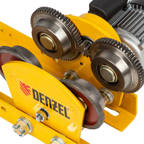 Каретка электрическая для тельфера Т-1000,1 т, 540 Вт Denzel