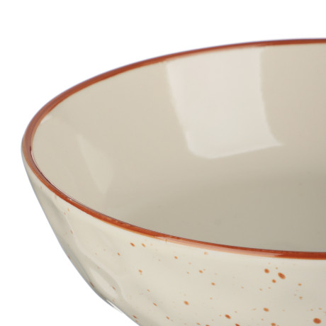 MILLIMI Сэнди Тарелка для супа 20x5,3см, 760мл, керамика