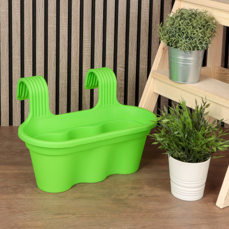 INBLOOM Кашпо подвесное 3 ячейки, 42х26х26см, PP