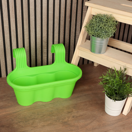 INBLOOM Кашпо подвесное 3 ячейки, 42х26х26см, PP