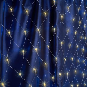 Feron Гирлянда-сеть 360LED 3*2,7м, 2700K 18w 230V прозр.шн. 3м, IP20, соед. 3 гирл., 8 режимов CL31