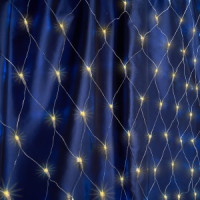 Feron Гирлянда-сеть 360LED 3*2,7м, 2700K 18w 230V прозр.шн. 3м, IP20, соед. 3 гирл., 8 режимов CL31