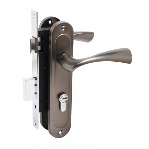 БУЛАТ ЗВ4-1.70.03.03 НОМОС графит  5 перф.кл. Замок врезной с/руч12)