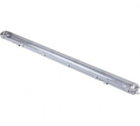 LEEK св-к корпус под св/д лампу линейн G13/T8 LE P 2x20W 1200мм серый прозр IP65 (ЛСП) 62510-1012