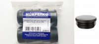 Заглушка для труб внутренняя круглая черная 40 мм (10 шт EC) (цена за уп) НАКРЕПКО 216810