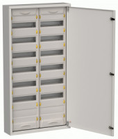 IEK TITAN 5 щит (корпус) метал. ЩРн-168 (2х84) (1085х570х140) навес сер IP31 TI5-50-N-2X084-31-7035