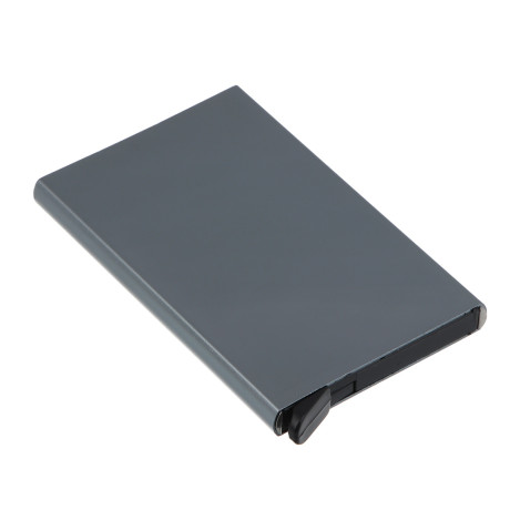 Кардхолдер с выдвижным механизмом на 8 карт тм ЮL, алюминий, пластик, 9,5х6,3см, 3 цвета