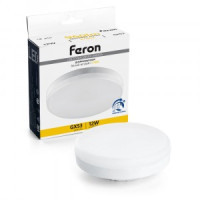 Feron лампа св/д GX53 диммир 12W(960lm) 2700K 2K 28x73 матовая LB-456 51064