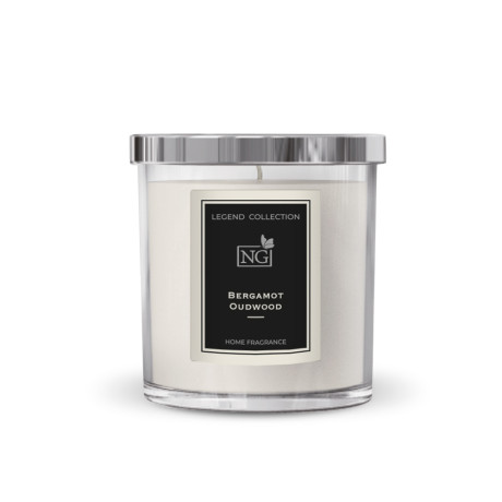 NEW GALAXY Свеча ароматизированная LEGEND COLLECTION, 88 гр, Bergamot Oudwood