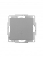 Lezard VESNA мех. выкл. СУ 1 кл. 10А (проходн.) платина (корп. ABS)  742-3588-105