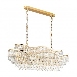 ODEON LIGHT 5073/15 HALL (В 2-Х КОРОБКАХ) ODL24 505 зол./прозр./хруст. Люстра E14 15x40W WAYTA