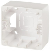 ЭРА 12 коробка-переходник ОУ для накл. монтажа 1 пост. роз. перламутр 12-6101-15 5295