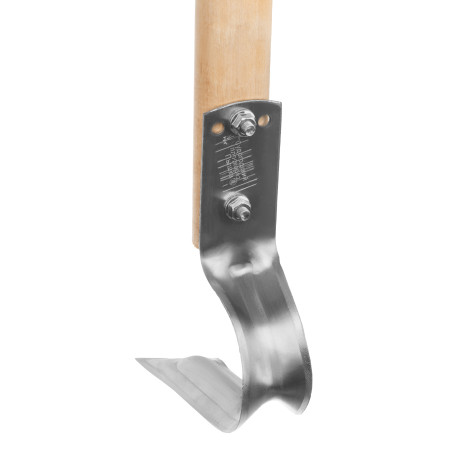 Плоскорез "Пышка" малый, 130 х 875 мм, деревянный черенок, Судогда,