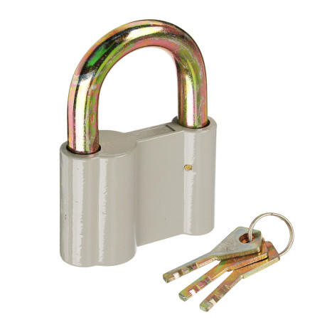 ЕРМАК Замок навесной "Алюминий" 80мм