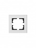 Lezard VESNA рамка акрил СУ 1 мест., гориз., серая матовая 742-M7180-146