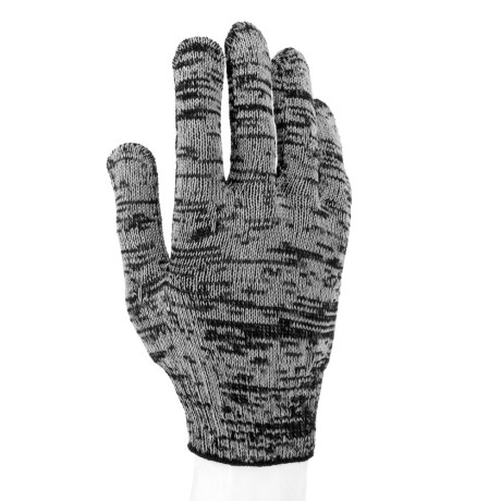 Перчатки х/б, меланж, ПВХ покрытие, "Точка", 10 класс