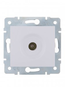 Lezard KARINA мех. роз. СУ 1 мест. TV (оконечн.) бел. (корп. ABS) 707-0288-130