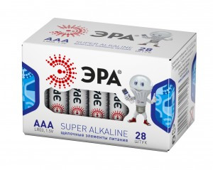 Э/п ЭРА LR03/286 Super Alkaline box28 1247