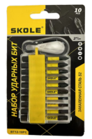 Набор ударных бит SKOLE 10пр.
