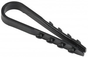 IEK дюбель-хомут d=5-10мм (круглый, длина 45мм) нейлон черный (в уп. 100шт) UHH36-5-10-100