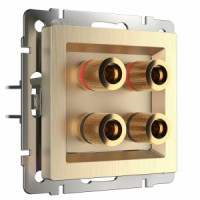 Werkel мех. роз. акустическая СУ 1 мест. (шампань рифленый) W1185010 a051421