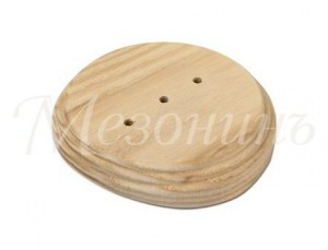 МЕЗОНИНЪ Накладка дерев. "Ретро" на бревно d220мм, 1-местная GE71721-00