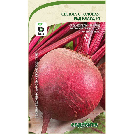Свекла Ред Клауд F1 1г Bejo/Садовита Ц
