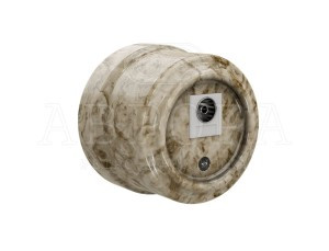 МЕЗОНИНЪ АВРОРА роз TV (SAT) оконечная, дворцовый мрамор GE70322-19