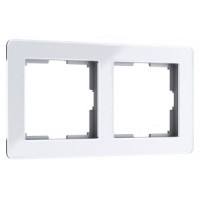 Werkel рамка СУ 2 мест. Acrylic (белый) W0022701 a059314
