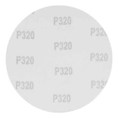 Круг абразивный на ворсовой подложке под "липучку", P 320, 150 мм, 5 шт Matrix