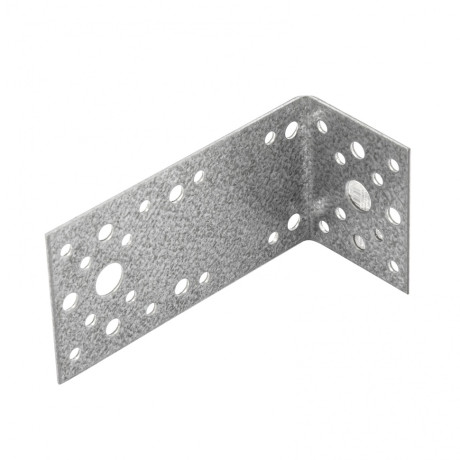 Крепежный уголок ассимичный 1.7 мм, KUAS 130x50 х 65 мм Сибртех