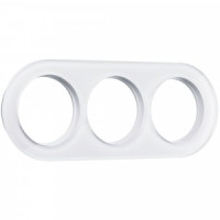 Werkel рамка ОУ 3 мест. (Белый) W0035101 a051635