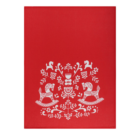 PROVANCE Красный конь Полотенце кухонное в наборе 3шт, 45х60см, 100% хлопок