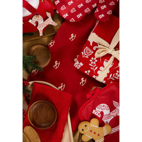 PROVANCE Красный конь Полотенце кухонное в наборе 3шт, 45х60см, 100% хлопок