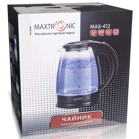 Эл. чайник MAXTRONIC MAX-412 1,8л 1800Вт