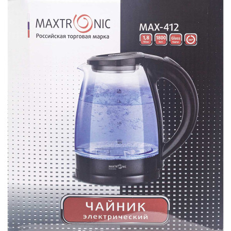 Эл. чайник MAXTRONIC MAX-412 1,8л 1800Вт