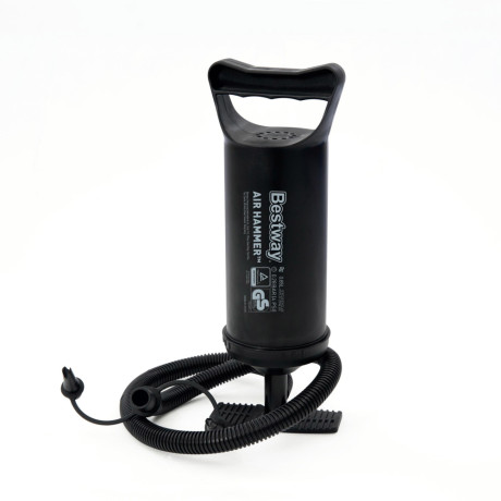 BESTWAY Матрас надувной широкий двуспальный (QUEEN), 2подушки и насос, 203x152x22см, до 300кг, 67374