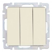 Smartbuy мех. выкл. СУ 3 кл. 10А беж &quot;Нептун&quot; (SBE-05i-10-SW3-0)