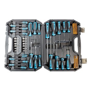 Набор отверток, голов, реверс, 100шт, PH,PZ,SL,TORX,TORXH,HEX,S, 4-12мм Smartbuy Tools SBT-SCN-100P1