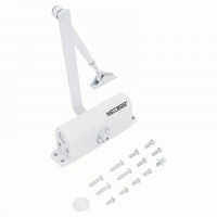 Доводчик дверной NOTEDO DC-070-I WHITE до 70 кг белый (10)