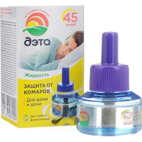 Антикомариная жидкость 30 мл / 45 ночей для фумигатора Дэта
