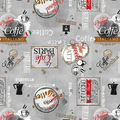 Клеенка 140*20 ДЕКОРАМА 99В (кофе,сер.) ТУРЦИЯ